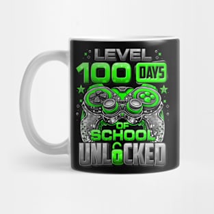 Level 100 Days Of School Unlocked Boys 100th Day Of School Mug